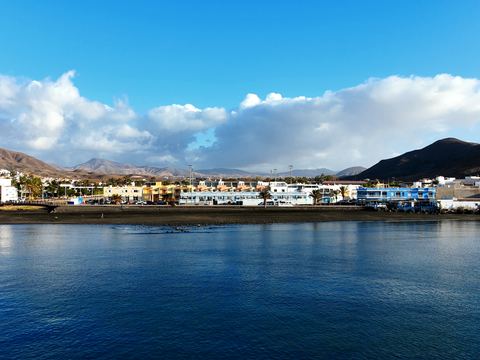 Llegada a Tarajalejo desde el mar