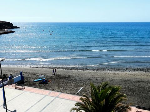 La playa al mediodía