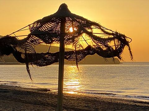Atardecer en la playa